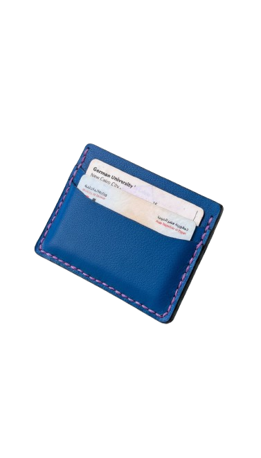 Electric Blue Cardholder